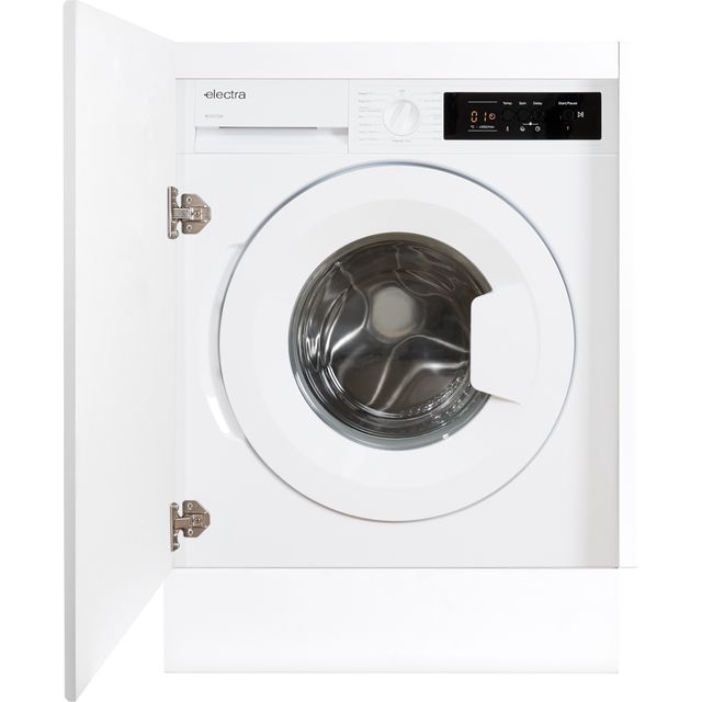 Electra W1251CT0IN Built In 8Kg Washing Machine - White - W1251CT0IN_WH - 1